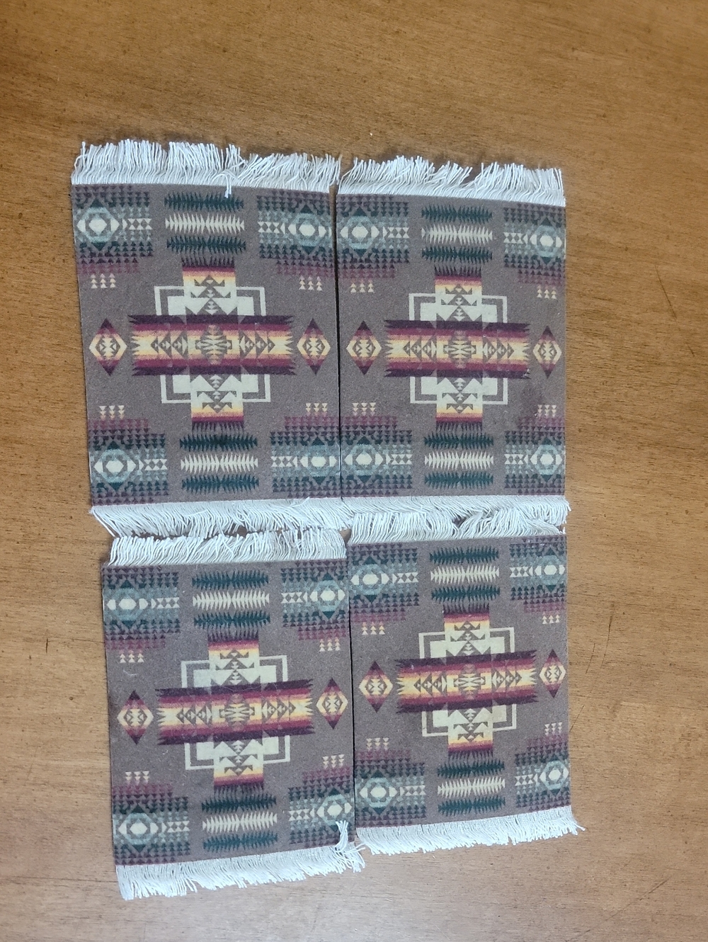 Pendleton Coaster Rug Cheif Joseph Pattern - Picture 3 of 6